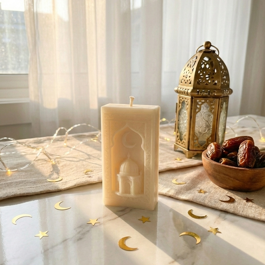 Sacred Mosque Candle